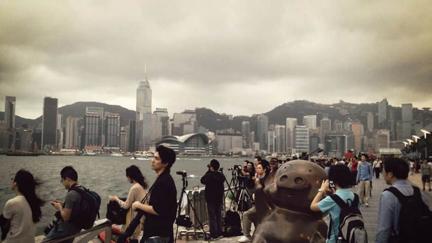 早上六點,星光大道人山人海 /image/blog/7afze.jpg